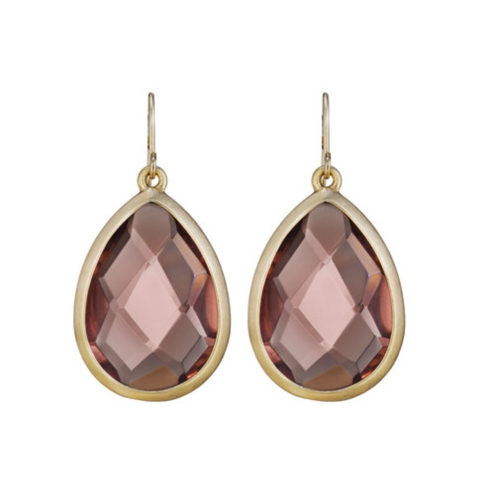 ⭐️Minaret Light Rose Tear Drop Earrings